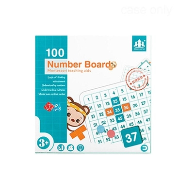 Sto tablic Montessori Pomoce szkoleniowe w zakresie myślenia matematycznego Liczby od 1 do 100